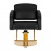 Hairdressing Chair GABBIANO TORINO GOLD Black